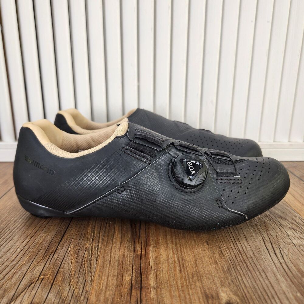 Shimano RC3 SH-RC300W Womens Road Cycling Shoes Size 6.5 Black BOA Lightweight